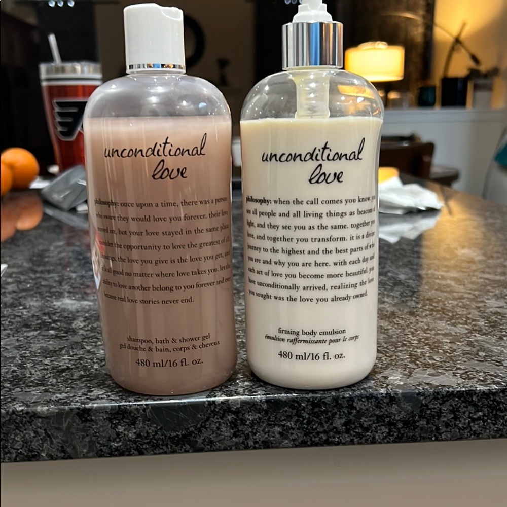 Philosophy Unconditional Love Bath & Shower Gel and Body Emulsion Set